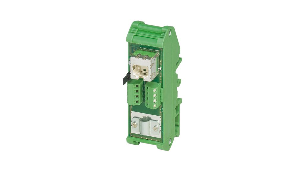 Ethernet Connector Patch Panel, RJ45 / Screw Terminal Block